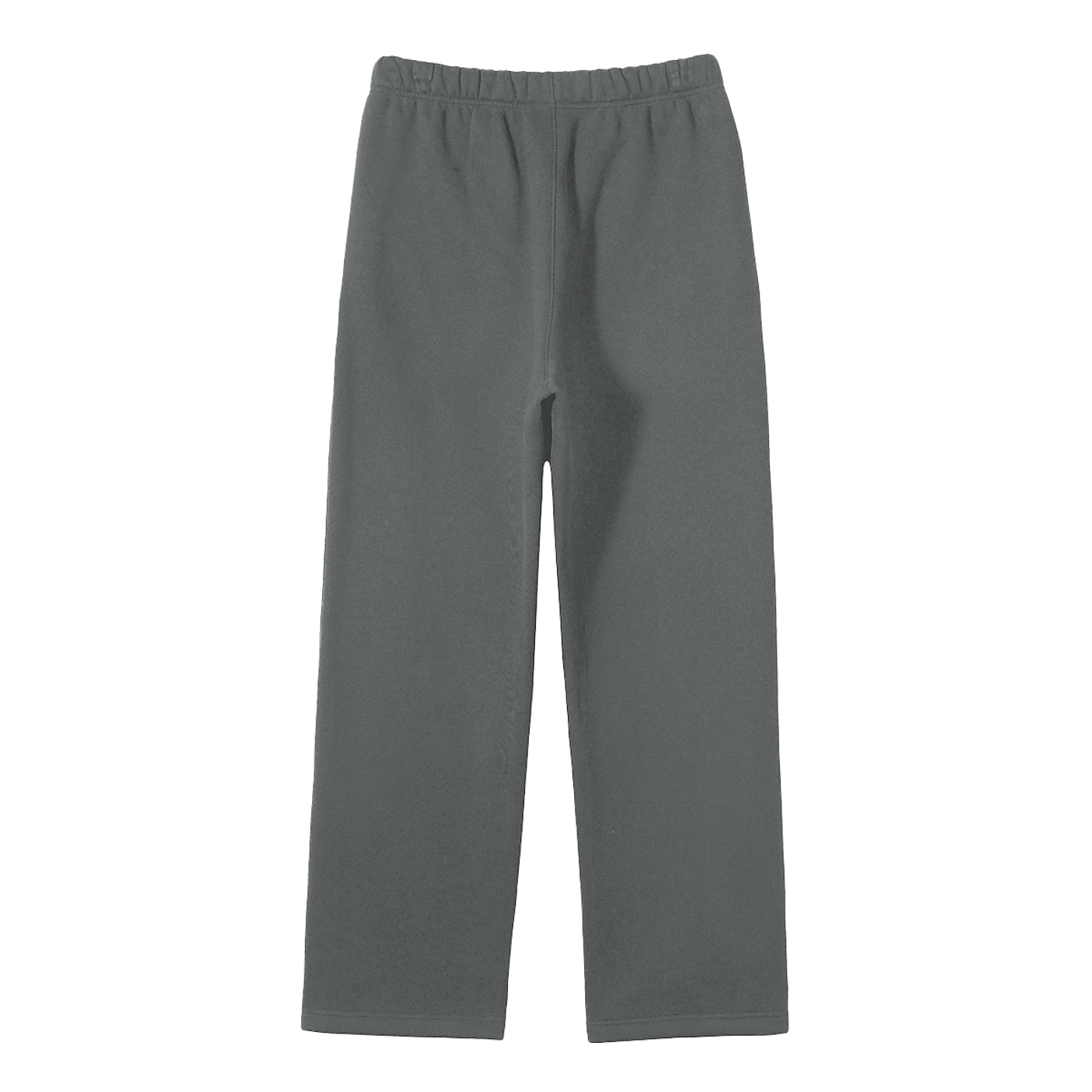 Solid Color Fleece Straight Leg Pants