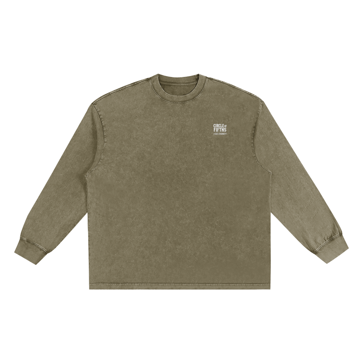 Snow Washed Frayed Edge Shirt