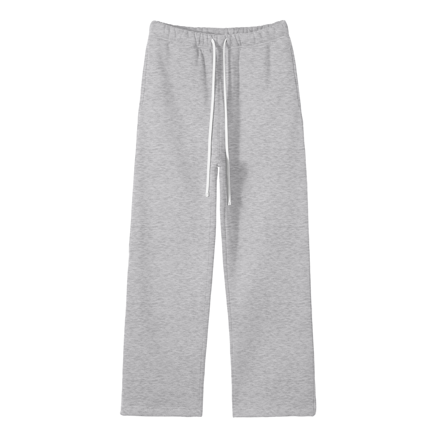 Solid Color Fleece Straight Leg Pants
