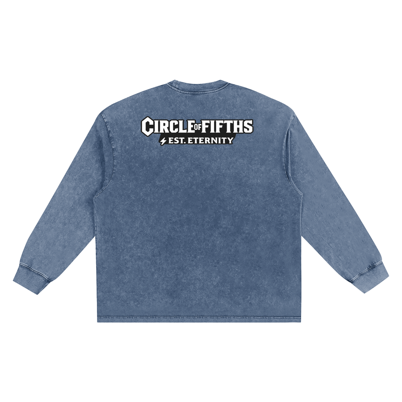 Snow Washed Frayed Edge T-Shirt