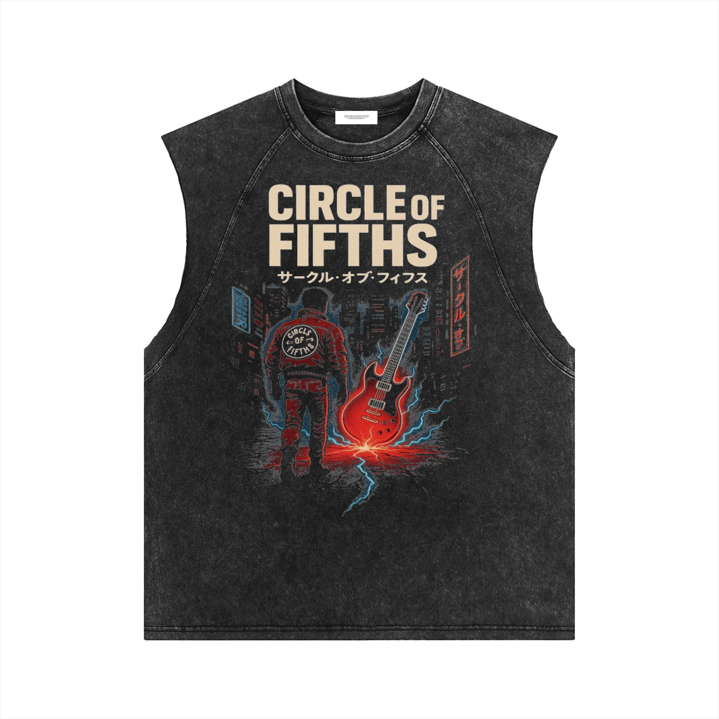 Circle of Fifths Neo-Tokyo Guitar Tank