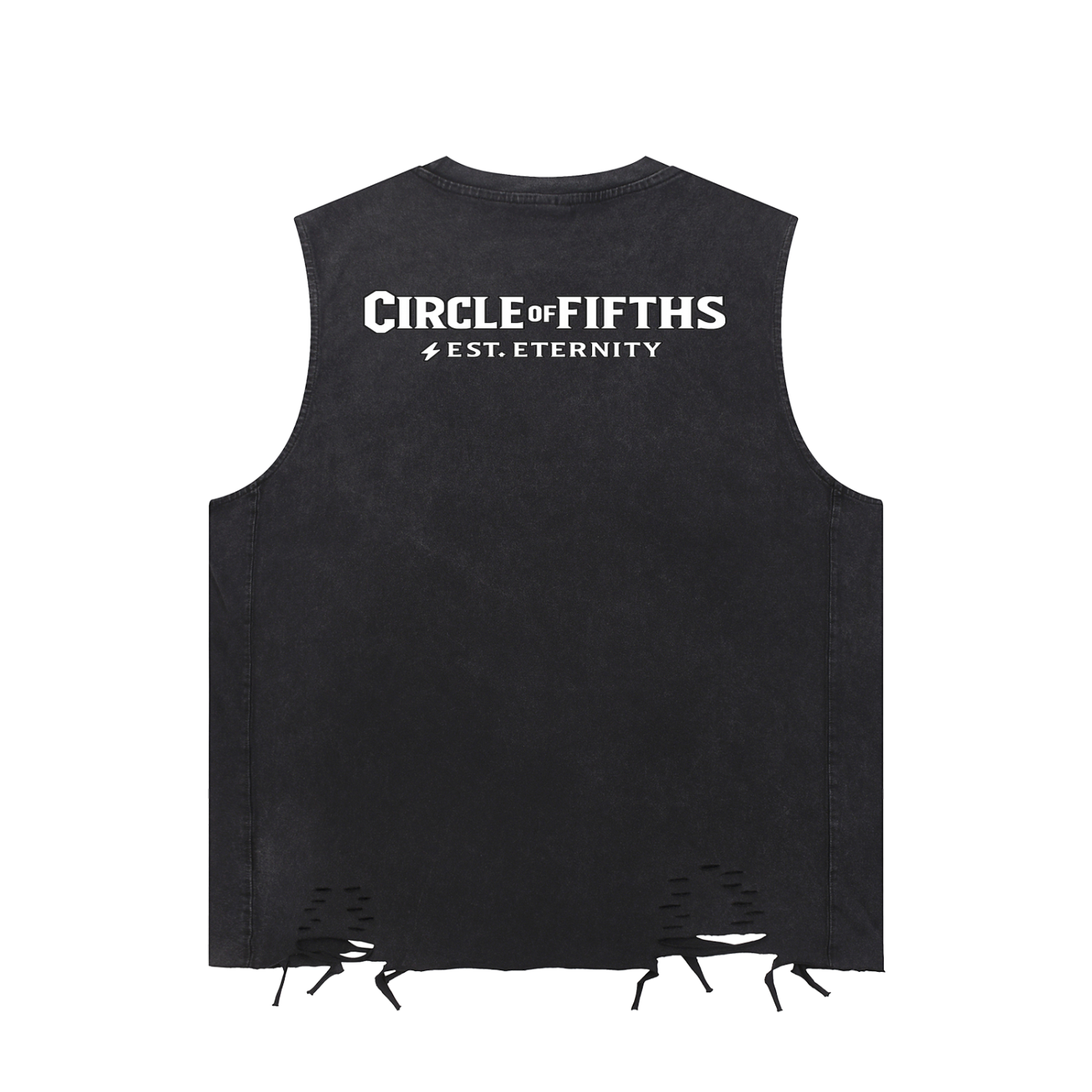 Circle of Fifths Ripped Tank