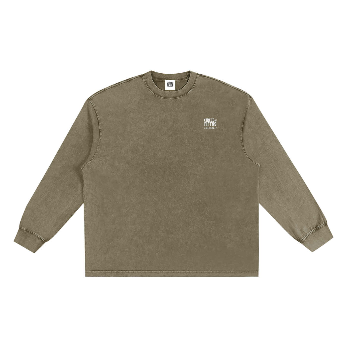 Snow Washed Frayed Edge Shirt