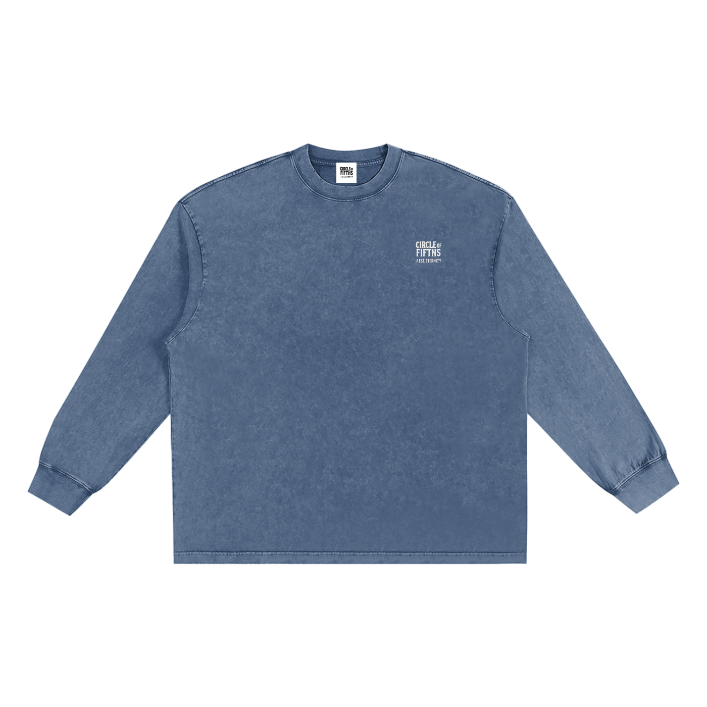 Snow Washed Frayed Edge Shirt