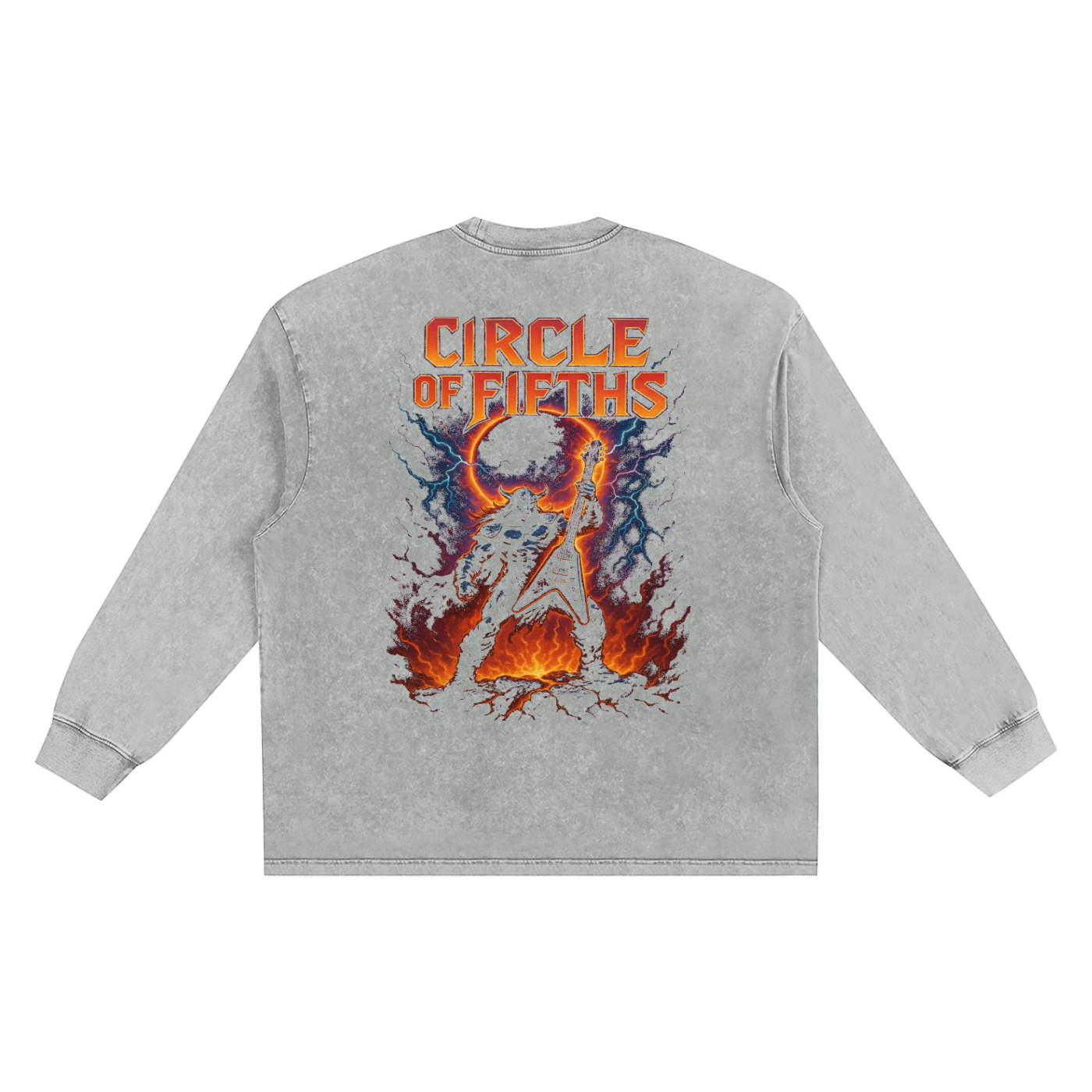 Snow Washed Frayed Edge Shirt