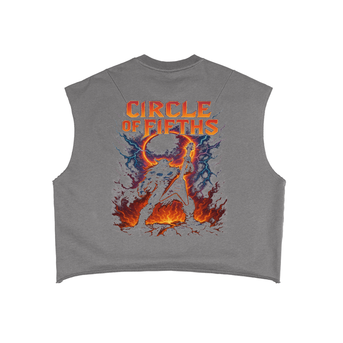 Circle of Fifths Inferno Boxy Tank