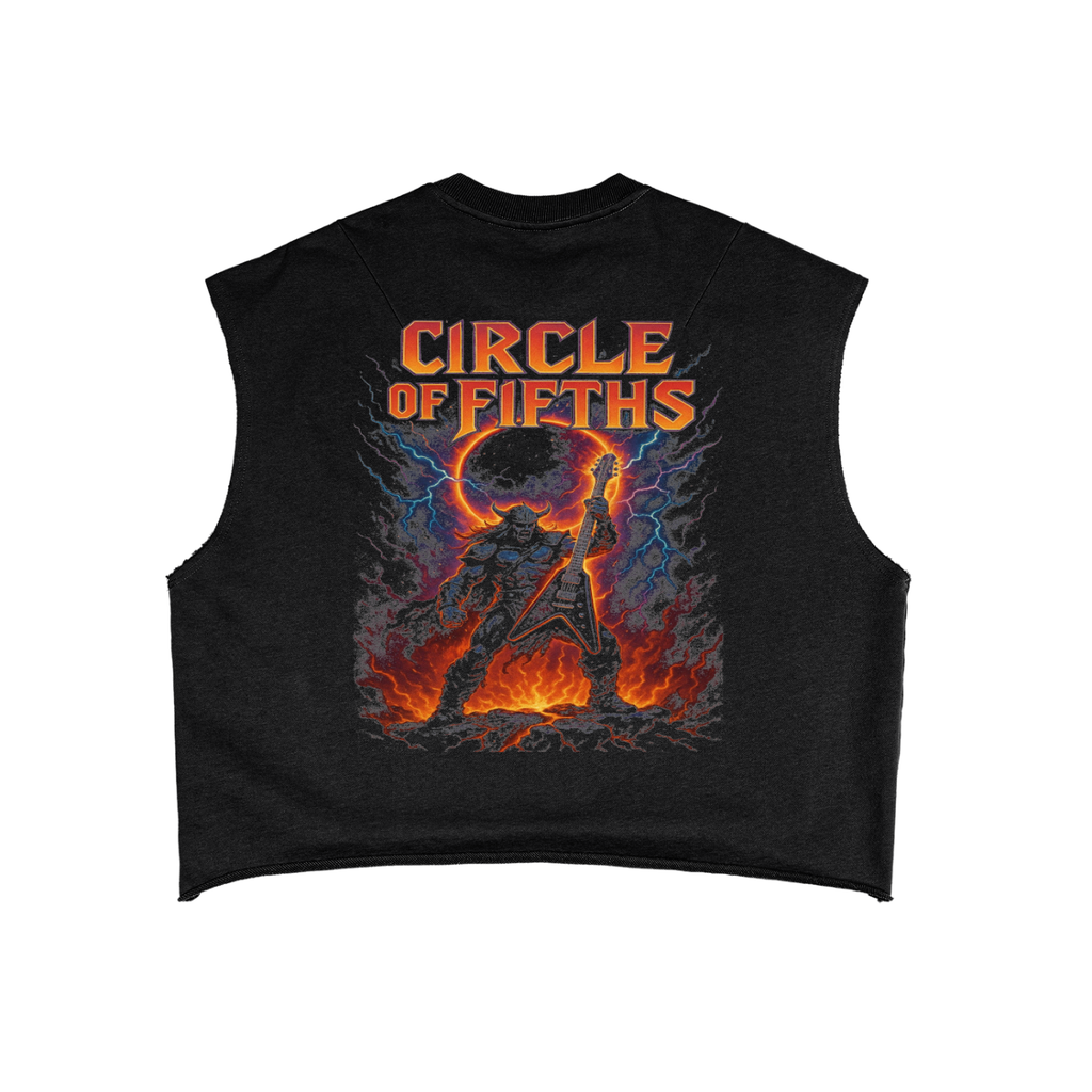 Circle of Fifths Inferno Boxy Tank