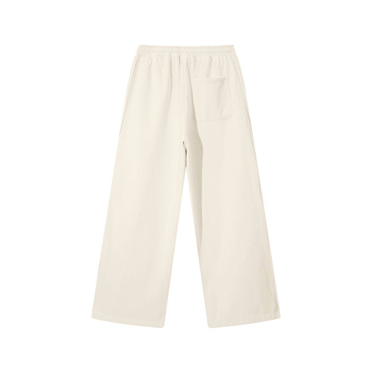 Contrast Tape Straight-Leg Sweatpants