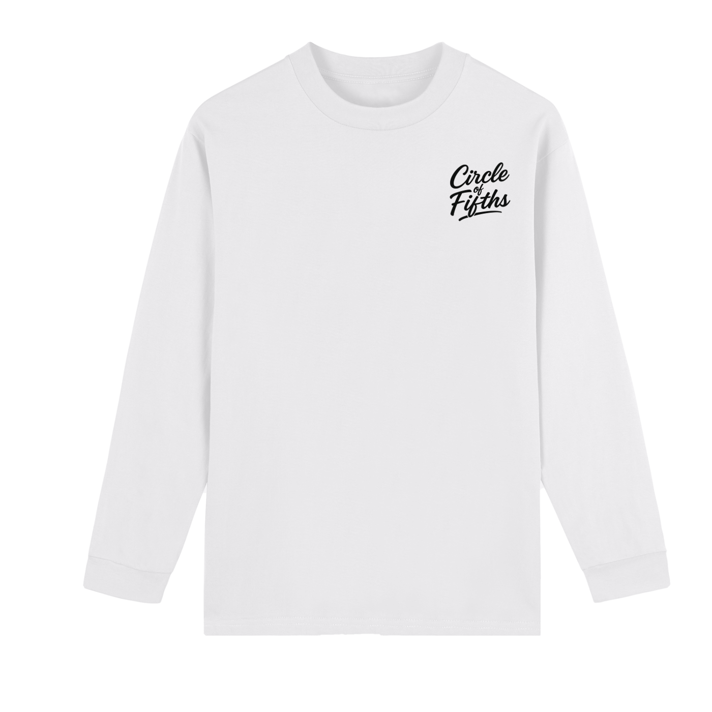 Circle of Fifths White Long Sleeve