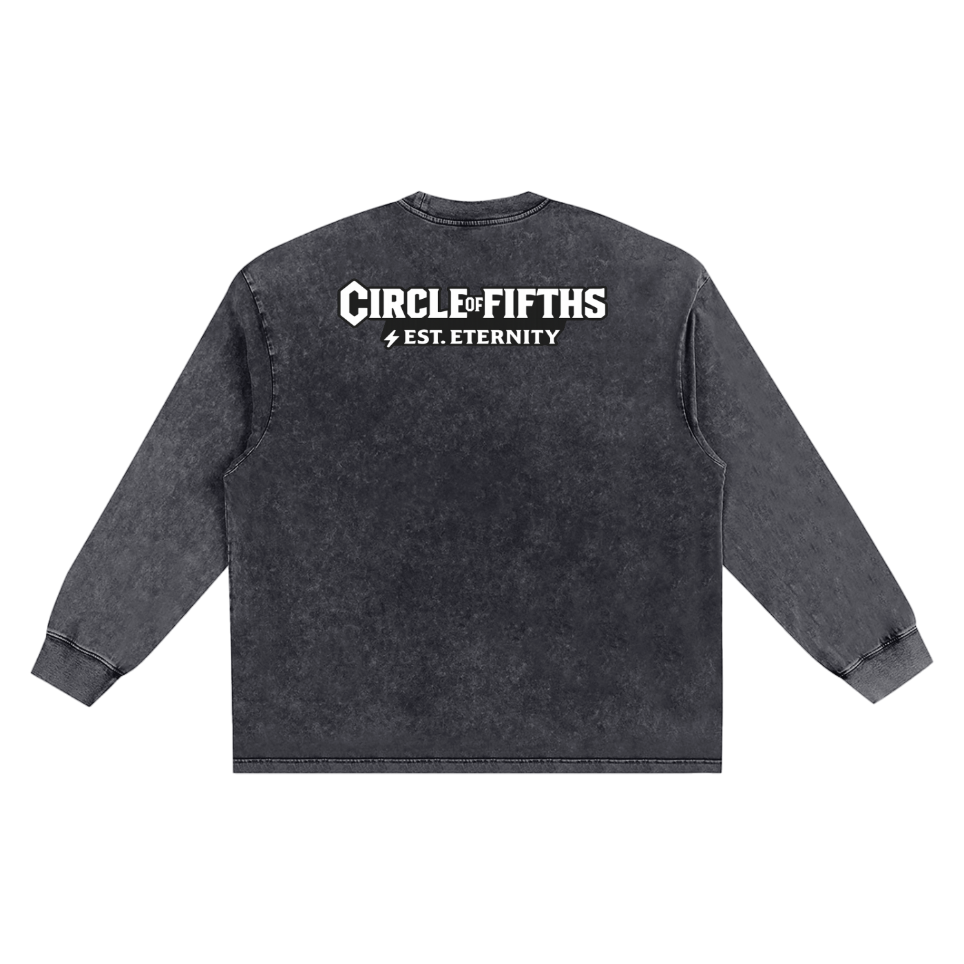 Snow Washed Frayed Edge T-Shirt