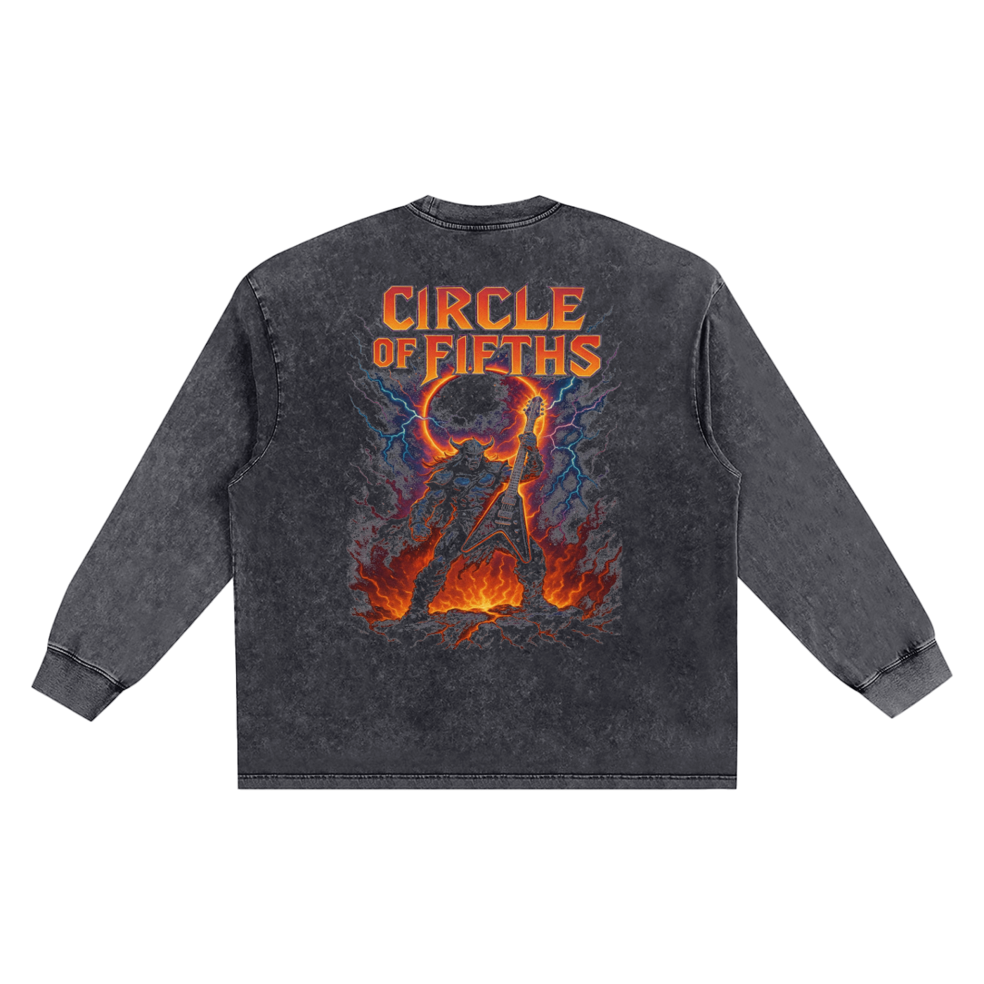Snow Washed Frayed Edge Shirt